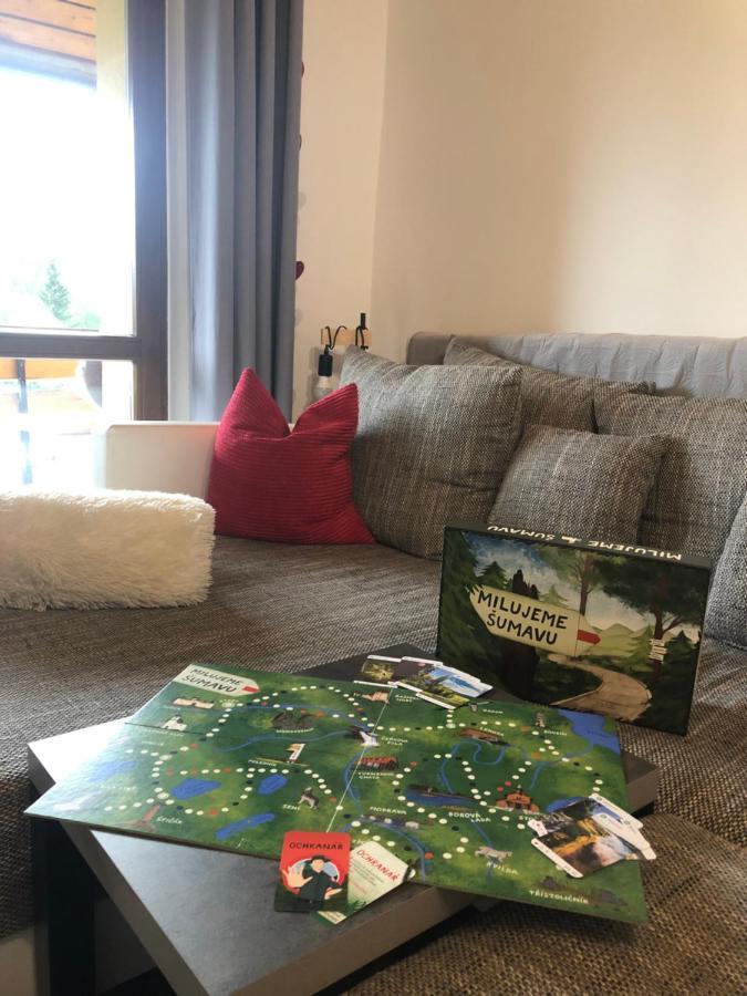 Apartman S Vyhledem Na Jezerni Stenu Železná Ruda Exteriör bild