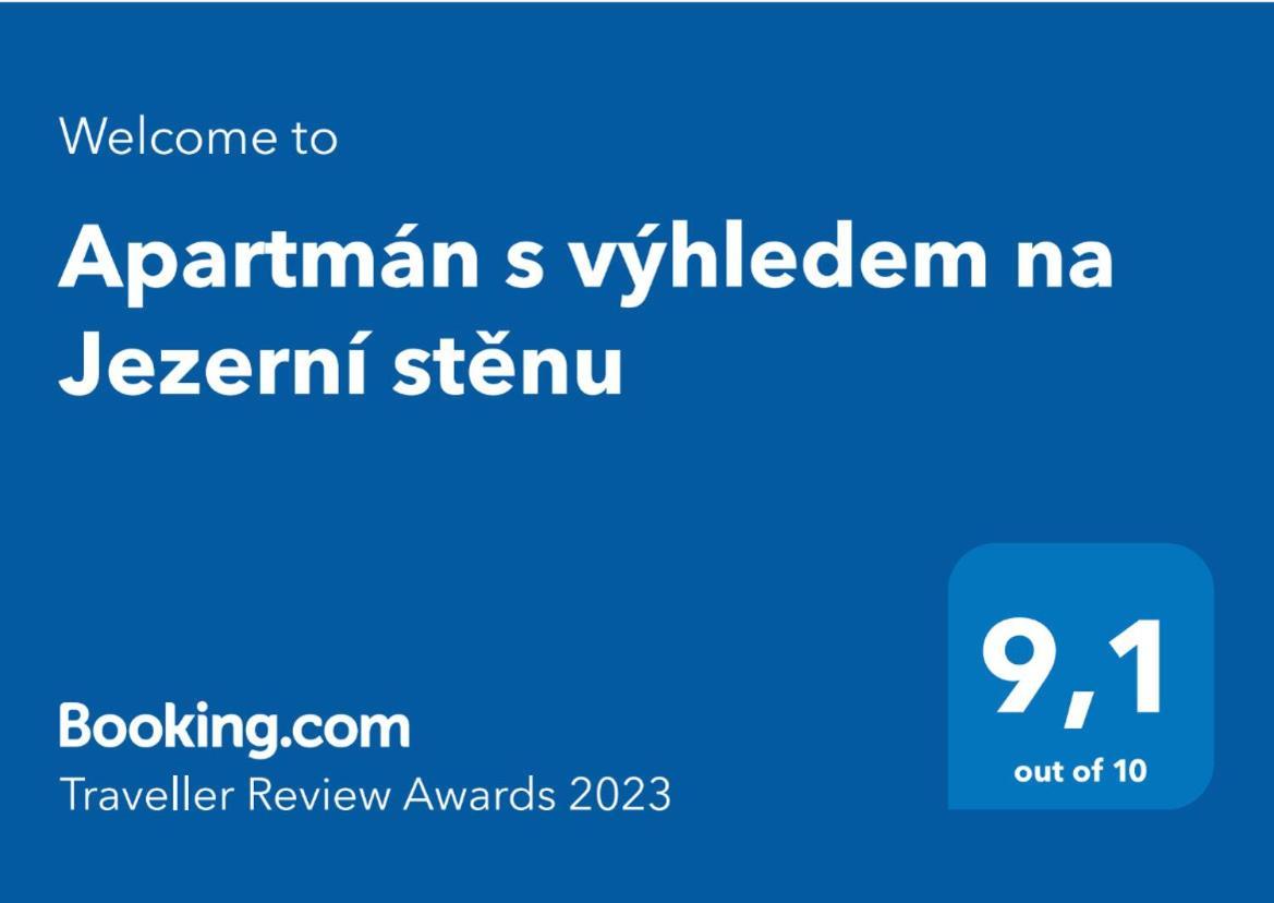 Apartman S Vyhledem Na Jezerni Stenu Železná Ruda Exteriör bild